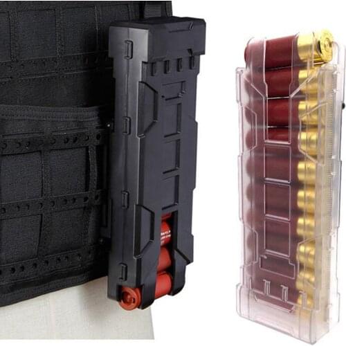 Tactical Rifle Gun Magazine Pouch Bandolier 12 Gauge Cartridge Ammo Case Shell Airsoft Mag Pouch Paintball Hunting Accessories