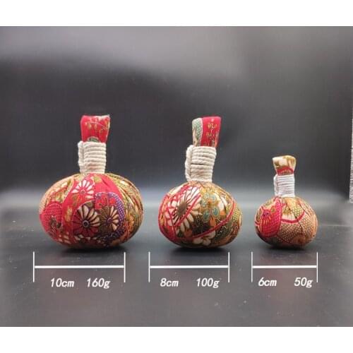 Thai type Aromatherapy herbal medicine massage ball Sunburn wormwood medicine bag roll whack pack incense