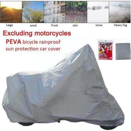 Full Protective Motorcycle Covers Anti UV Waterproof Covering Motorbike Indoor Outdoor Hood Tent Dustproof Rain Breathable Q2G3