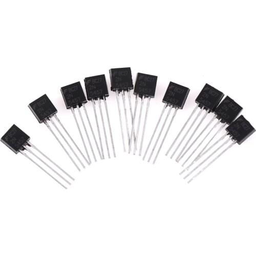 10Pcs/lot 2N5457 2N5457G TO-92 N-Channel Transistor Black