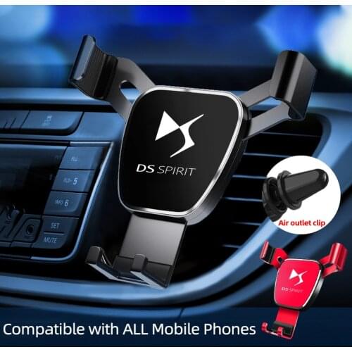Car Phone Holder Car mobile support For DS SPIRIT DS3 DS4 S4S DS5 5LS Smartphone holder for phone 12 11 XS X Xiaomi accessories