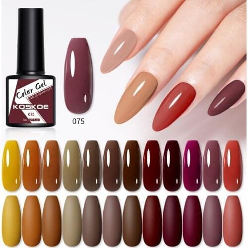 KOSKOE 8ml Nail Gel Polish For Manicure Tools Gel Enamel For Nails Design Need Nail Lamp UV Gel Varnish For Nails Art Painting