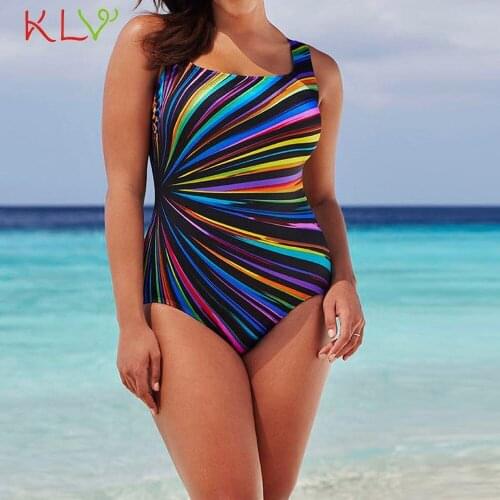 Swimsuit One Piece New 2020 Sexy Female Print Body Suit Brazilian Monokini Swimwear Women Bathing Suit Swimming Beach Wear 19Dec