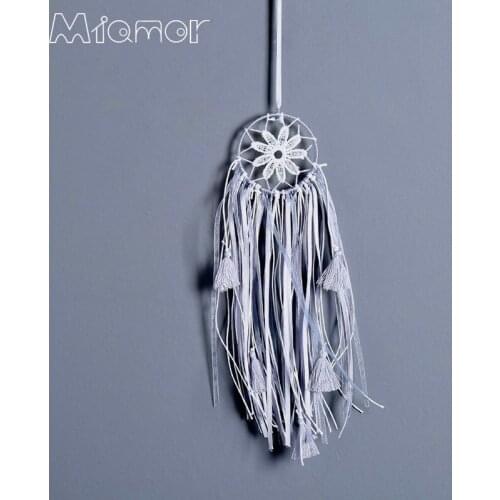 MIAMOR Handmade Multi-colored Mini Dreamcatcher With Tassel Bag&Cafe&Bar&Wedding&Home Wall Hanging Pendant Decor Gift AMOR066889