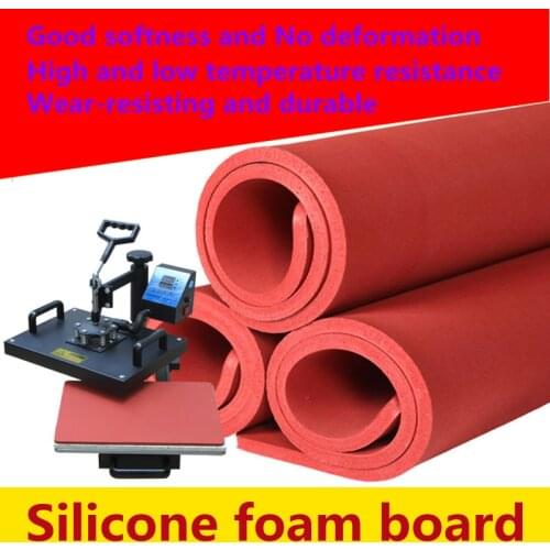 Wholesale 600mm*800mm*10mm Pressing Mat Laminating Machine Silicone Pad Soft Sponge Foam Board High Temperature Resistant Pad