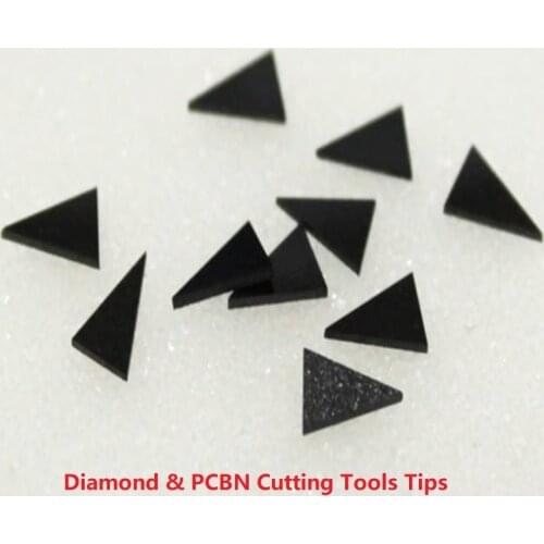 PCD Diamond Segments turning and boring tools brazed tips CBN lathe cutter blanks with tungsten carbide body