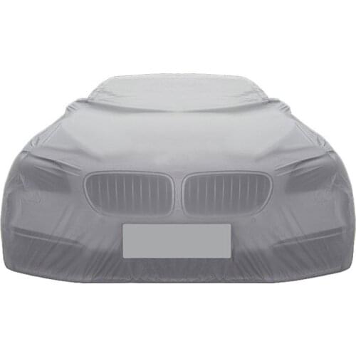 PEVA Car Full Cover Single Layer Car Jersey Dustproof Rainproof Car Protection Cover UV Resistant Breathable Car Outer Membrane
