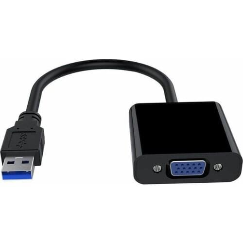 Premium USB 2.0/3.0 To VGA Multi-Display Adapter Converter External Video Graphic Card Portable USB To VGA Converter