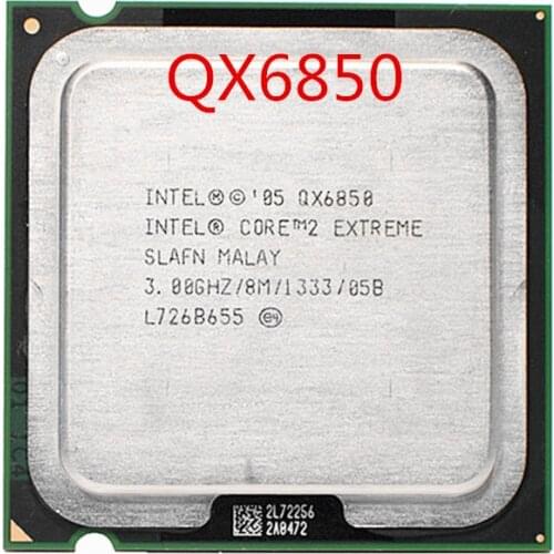 Intel Core 2 Extreme QX6850 3.00 GHz 8MB 1333MHz CPU LGA775 (working 100% Free Shipping)