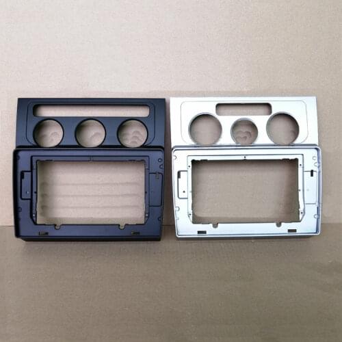 Car Fascia Navigation Fascias Dash Frame Kit For 10" ~ 10.2" Android Multimedia Player For Touran 2003 2004 2005 2006 2007 -2010