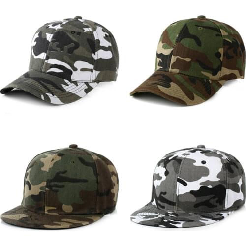 New Fashion Adjustable Unisex Army Camouflage Camo Cap Casquette Hat Baseball Cap Men Women Casual Desert Hat