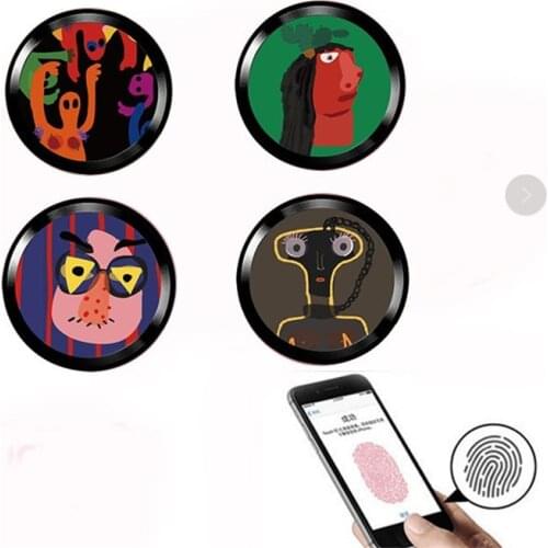 Ultra Slim Fingerprint Support Touch ID Cartoon Metal Home Button Sticker For iPhone 7 7PLUS 6 6S 6PLUS 5 5S 5C SE