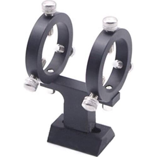 Top!-Adjustable Pointer Finderscope Bracket 6-Point Guidescope Rings Mount Astronomical Telescope