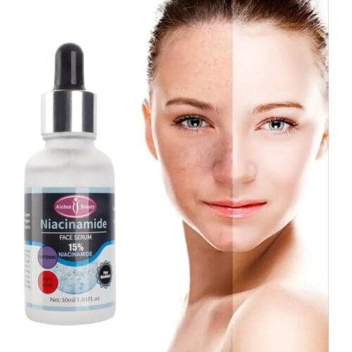 15% Niacinamide Whitening Face Serum Moisturizing Anti-glycation Facial Essence Soothing Roughness Brighten Skin Collagen Serum