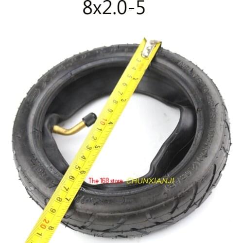 High Quality 8X2.0-5 Inner Tube Tyre for Electric Scooter Baby Trolley 8 Inch Pneumatic Tire 8x2.00-5 Tires
