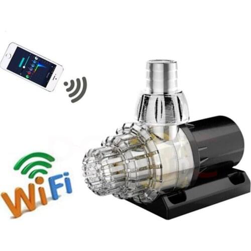 WiFi water pump 92W 10000L/H AC-DC super quiet frequency conversion submersible pump with wave making function of water pump