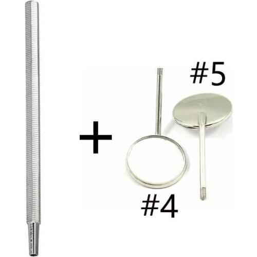 1 Pc Dental Stainless Steel Mirror Handle Professional Sanitary Ware Magnifying Stomatoscope Mouth Mirror Medical Equipment