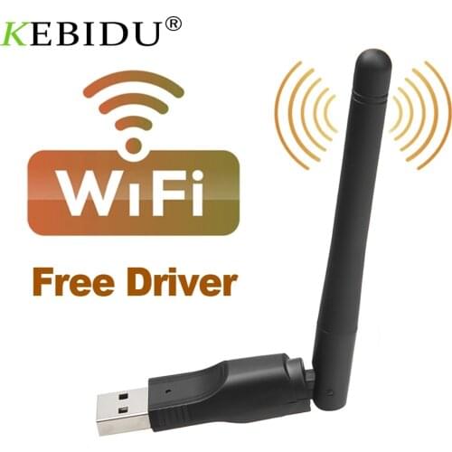MT7601 WiFi Wireless Network Card USB 2.0 150M 802.11 b/g/n LAN Adapter With Rotatable Antenna For Laptop PC Mini Wi-fi Dongle