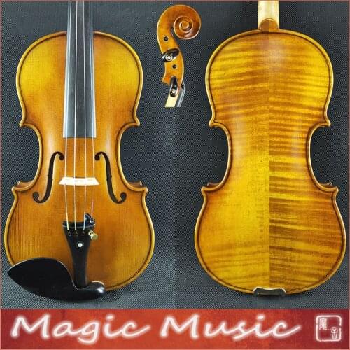 1/2 Size Violin! Stradivarius Lord Wilton Top Master Violin 1/2 Size, 18 Years Old European Spruce & Handmade Oil Varnish