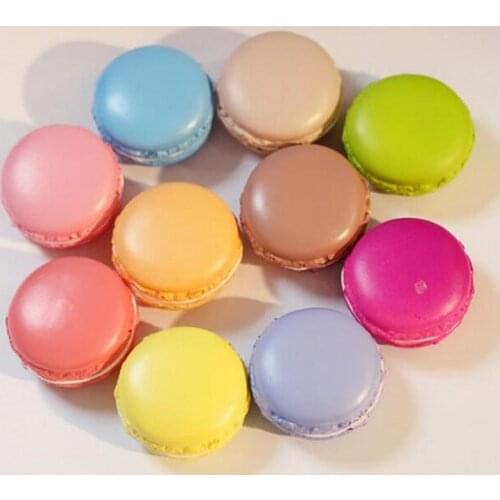 Simulation Macaron Pretend Toys Macaron Food Squishy Super Slow Rising Kid Toy Decompression Toys Pretend Toys