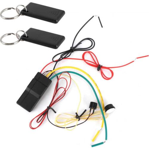2.4GHZ Engine Immobilizer Anti-Hijacking Alarm System Intelligent Circuit Cut Off Universal for DC12V Vehicles