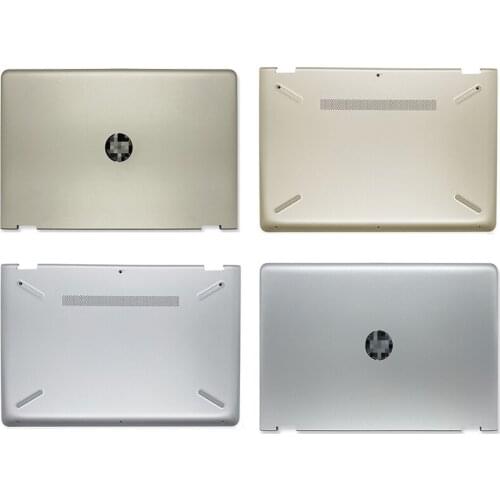 New For HP Pavilion 15-BR Series Laptop LCD Back Cover Bottom Case 924501-001 924502-001 Non Touch A D Cover Silver Gold