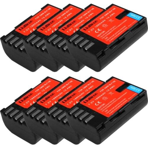 Wholesale 8pcs DMW-BLF19 DMW BLF19 BLF19 BLF19E BLF19e DMW-BLF19PP Battery for Panasonic Lumix GH3 GH4 GH5