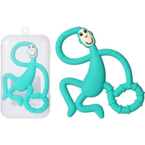 Food Grade Silicone Teethers Animal Fanfan Baby Teether Infant Baby Silicone baby Pacifier Kids Teething Gift Toddler Toys