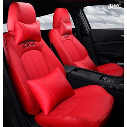 TO YOUR TASTE custom luxury leather car seat covers for Mazda 2 cx-5 ATENZA Familia Premacy sports Axela breathable well-matched