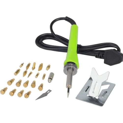 SI-132H Solder iron tool for Wood Pyrography Burning Kit Tips Soldering Iron Pen Tools for Wood Burning/Carving/Embossing
