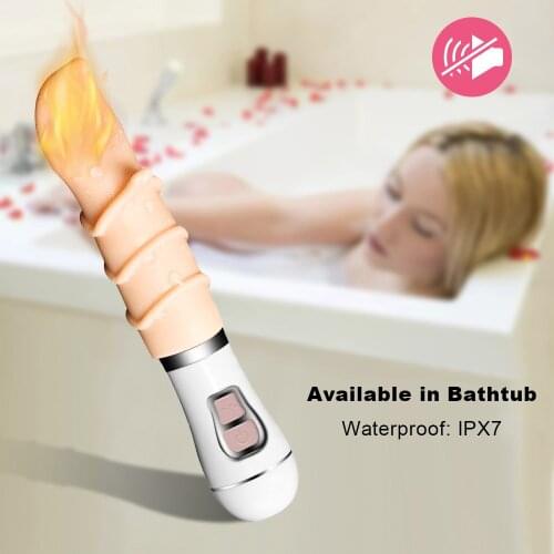 Heating Tongue Vibrator Silicone Oral Licking Vibrators Sex Toys for Women Nipple Massager G Spot Stimulate Female Masturbator