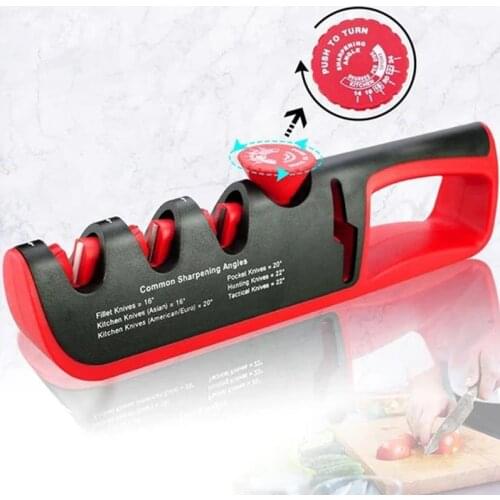4 in 1 Multifunction Sharpener Adjustable Angle Sharpening Scissors Professional Grinder Sharpening Tool Hot Sale