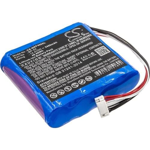CS 3400mAh / 48.96Wh battery for Nissin KF4, KF4A BP-53