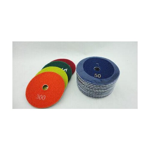 Special link of 70PCS 100mm diamond wet abrasive/polishing pad for wet polishing grinding marble/granite/concrete floor ect