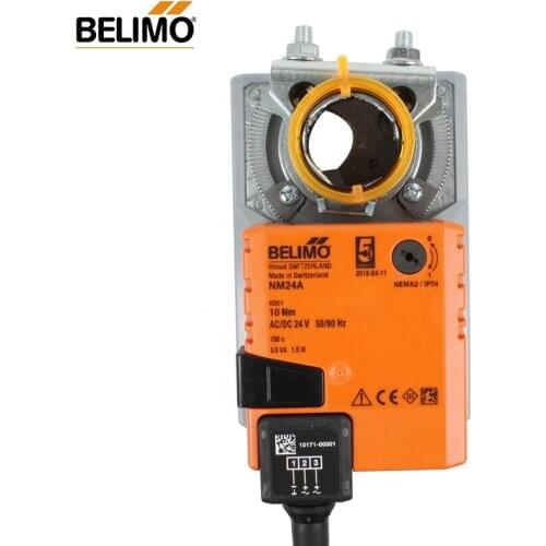 BELIMO 10Nm AC/DC 24V NM24A Damper actuator for operating air control dampers in ventilation and HVAC System