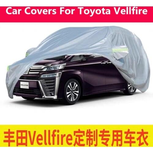 Car Covers For Toyota Vellfire Sun Protection Car Cover Recreational Vehicle Car Exterior Protective Cover