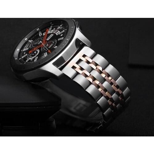 20mm 22mm Stainless steel bracelet For Samsung Galaxy 3 Active 2 Gear S3/S4/S2 Frontier/Classic universal replacement Watchband