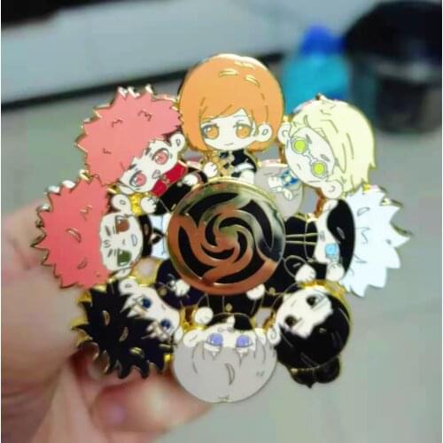 Cosmile Anime Jujutsu Kaisen Gojo Satoru Itadori Yuji Ryomen Sukuna metal badge brooch gifts limited pin pendant gifts limited