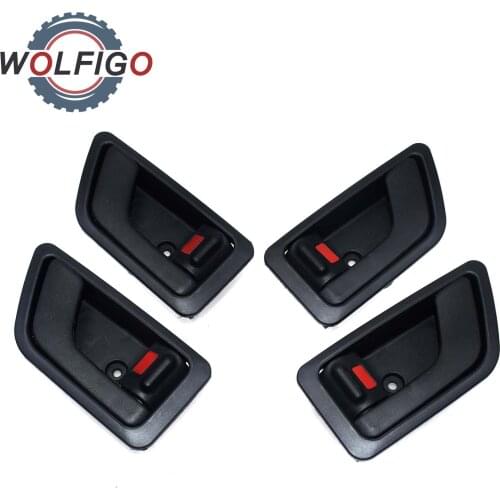 WOLFIGO Left Right Interior Door Handles For Hyundai Getz Click TB 2002-2009 826101C000 826201C000 82620-1C000 82610-1C000-A