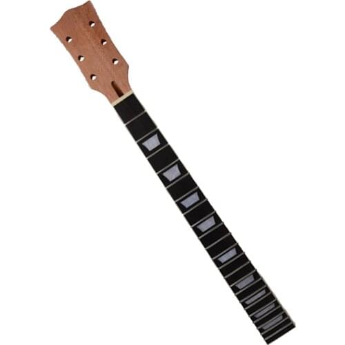 Unfinished Electric Guitars Mahogany Neck 22-Fret Rosewood Fingerboard DIY