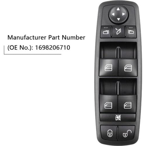 New High Quality Power Window lock Switch Fits For Mercedes-Benz B-Klasse W245 W169 A-Klasse A1698206710, 1698206710