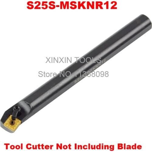S25S-MSKNR12/ S25S-MSKNL12 25mm Lathe Cutting Tools CNC Turning Tool Machine Tools Internal Metal Lathe Tool Boring Bar MSKNR/L