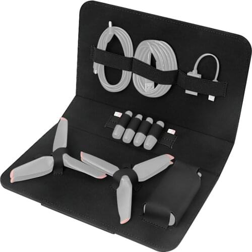 Storage Pouch Bag for DJI FPV Goggles V2 Accessories Protector Cover Antenna Cables Battery Propeller SD Card Storage Holder Pad