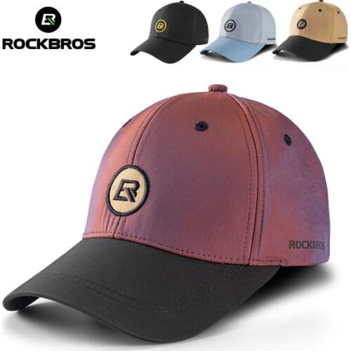 ROCKBROS Cycling Cap Summer Anti Sun Protect Outdoor Sports Hat Multi Color Adjustable Bicycle Flat Caps Running Bike Headwear