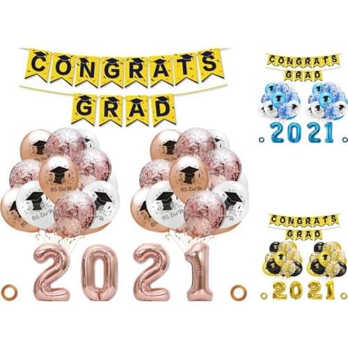 Graduation Balloon Kit, Party Decorations for New Year, New Years Day, Graduation, Anniversary Celebration