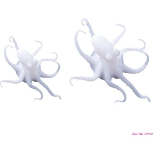 3D Octopus Resin Filler Handmade Plastic Octopus Model Decoration Epoxy Filling Material DIY Crafts Jewelry Making AXYD