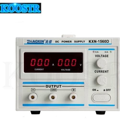 All New Digital KXN-1560D High-power Switching DC Power Supply, 0-15V Voltage Output,0-60A Current Output