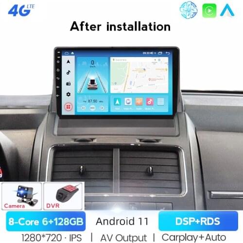 Carplay for Dodge Journey 2009-2012 Car Radio 2 Din Android Multimedia Autoradio Touch Screen Video Player GPS Navigation Stereo