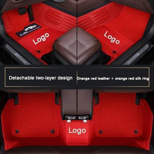 HLFNTF Full surround car floor mat for MINI High-end car accessories