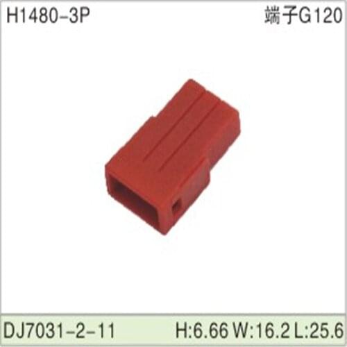 Free shipping 500pcs DJ7031-2-11 2mm 3Pin AMP Car Electrical Wire Connectors for AUdi,VW，BMW，Honda，Toyota，Ford，Mitsubishi